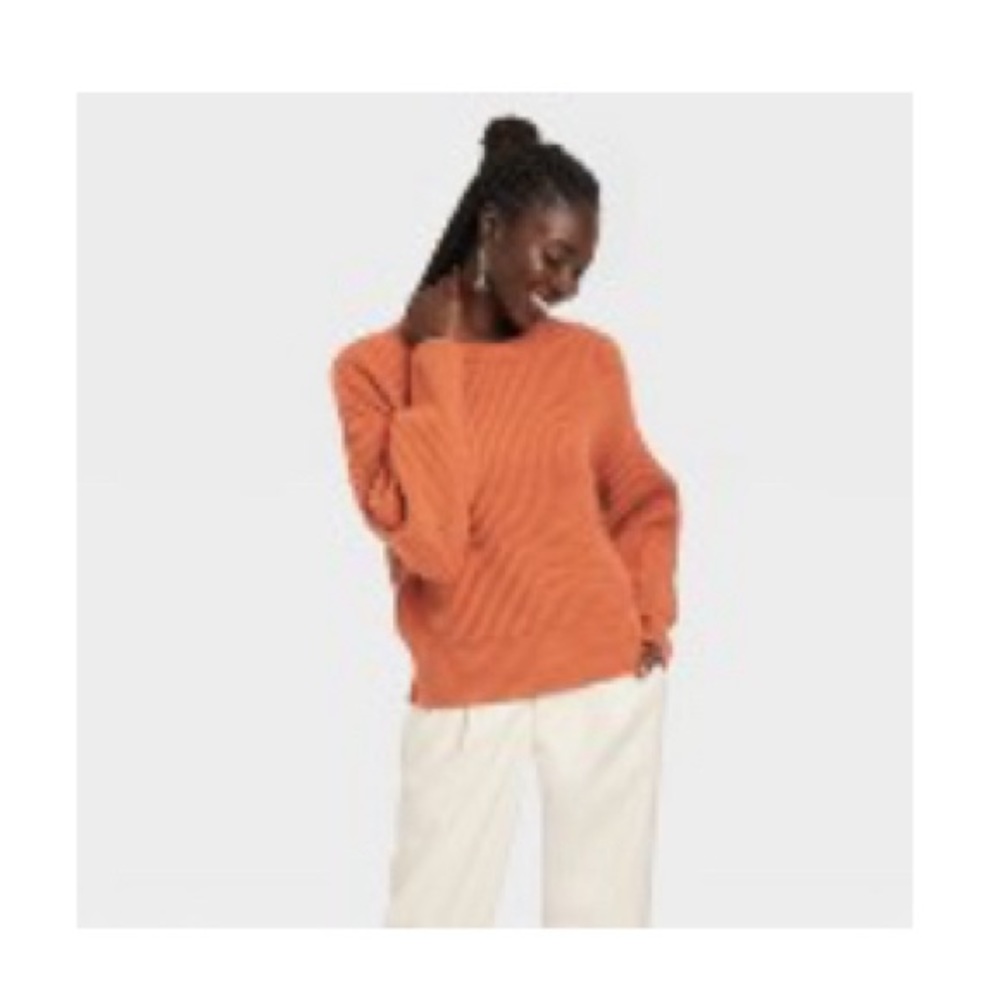 A New Day Crewneck Pullover Sweater